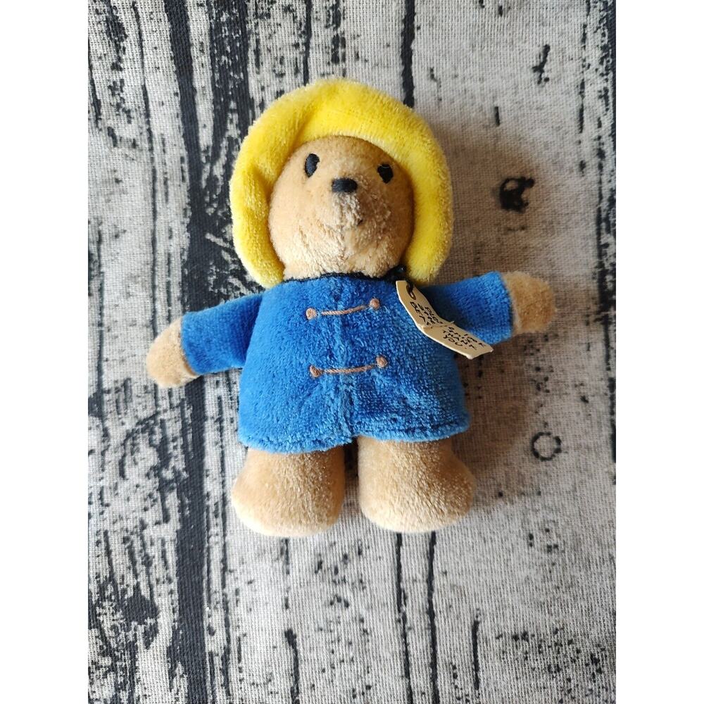 Vintage Paddington Bear "Darkest Peru To London, England" 5 in. Plush Eden Toys